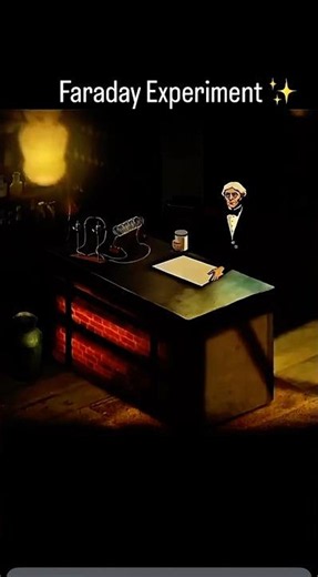 Michael Faraday’s experiment 🧲 🧫 🔬