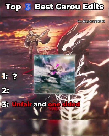 Ranking Garou's Craziest Feats | One Punch Man #garou #opm #anime