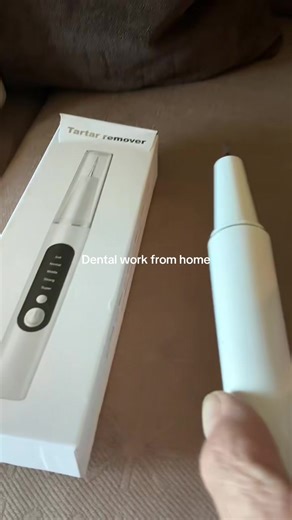 Not good at flossing try this! Removes tarter build up #dental #dentalwork #tarter #teethcleaning