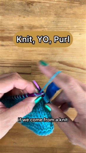5.7K views · 124 reactions | Quick Knit Reminder- Yarn Over, YO | Yarn Dragon | Facebook