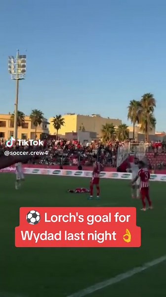 Lorch Scores Stunning Goal for Wydad in Match