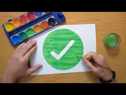 How to draw a done symbol ✔️