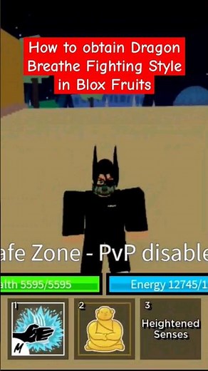 How to get Dragon Breathe Fighting Style in Blox Fruits Roblox