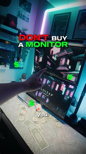 STOP Using Dual Monitors UNTIL you watch this… #tech #gamingsetup