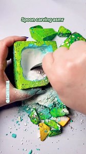 Spoon Carving ASMR Time Lapse 🔥🔥🔥 #gymchalk #asmr #timelapse | Detox Familia