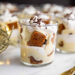 Ultimate Easy Gingerbread Trifle (Gluten Free Option!) | From Scratch Fast