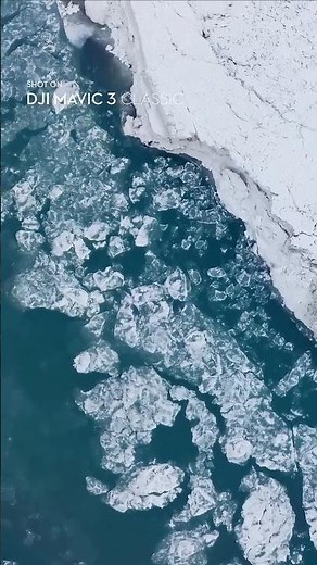 Can you hear the silence of the ice? | Mavic 3 Classic