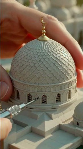 Building the Al Rajhi Grand Mosque (Riyadh) from Scratch | DIY Miniature Construction Timelapse 🕌