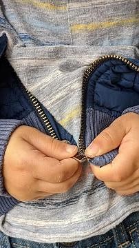 Zip a Jacket and add a Zipper Pull