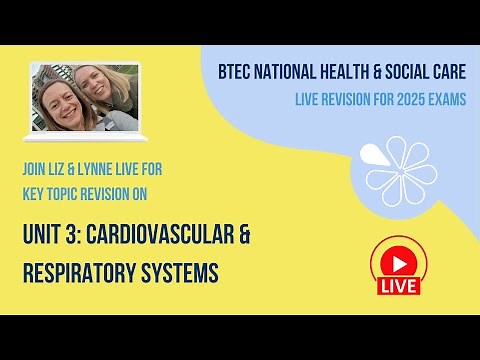 Unit 3 Cardiovascular and Respiratory Systems | BTEC National HSC Live Revision 2025