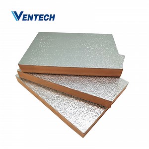 [Hot Item] Pi Duct Panel/Phenolic Foam Board/Pre-Insulated Air Duct Panel