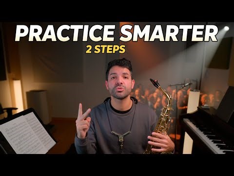 The BEST Practice Method 🎷 Exams & Performances in 2 Steps #saxophone #practice #music