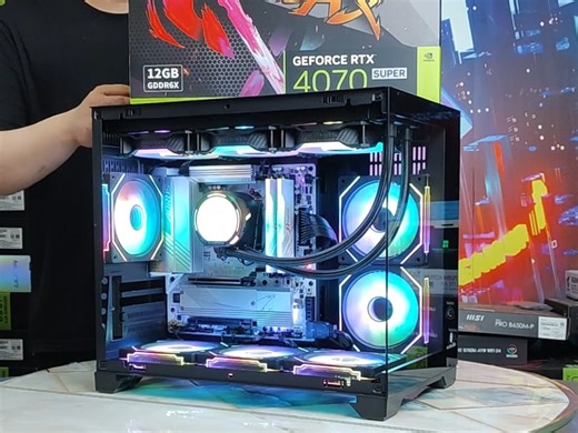 AMD高帧方案 7800X 3D(7500F过渡CPU)+RTX4070 SUPER超频方案，精调小参降低内存时序，有效提升1%LOW帧