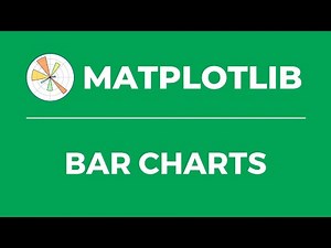 Matplotlib Fundamentals | Bar Charts