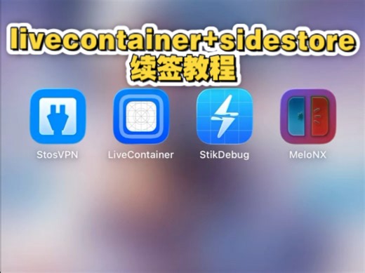 livecontainer sidestore续签教程
