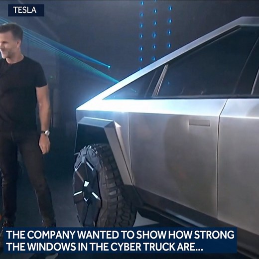 1.8M views · 1.2K reactions | "Oh my (explitive) God," Tesla CEO Elon Musk said as the glass shattered. "Well, maybe that was a little too hard." https://bit.ly/2OBKrOj | WESH 2 News | Facebook