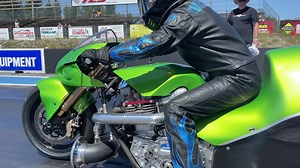 13K views · 411 reactions | The world's fastest Kawasaki Z1 does it again! | CycleDrag | Facebook