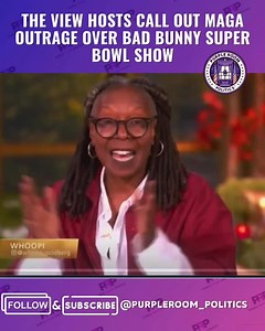The hosts of The View hosts mocked MAGA on Monday for being upset over the NFL’s announcement that Puerto Rican performer Bad Bunny would headline the 2026 Super Bowl halftime show. Whoopi Goldberg began Monday, “Now, you know, he previously refused to do it, a national tour here in the U.S., because of the I.C.E. raids, but wrote in a post, ‘I’ve been thinking about it and after discussions with my team, I think I’ll just do one date in the united States, and…this is for my people, my culture a