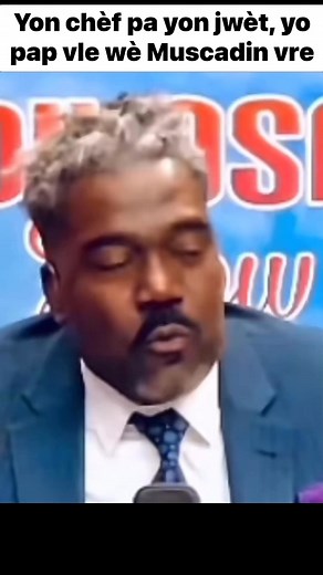 210K views · 8.4K reactions | Nèg yo pap vle wè Komisè Muscadin vre non paske se sèl ki pa tolere bandi nan peyi a #Haiti #Haïti #haitianfacebook #komisèmuscadin | Ayiti pays de la liberté | Facebook
