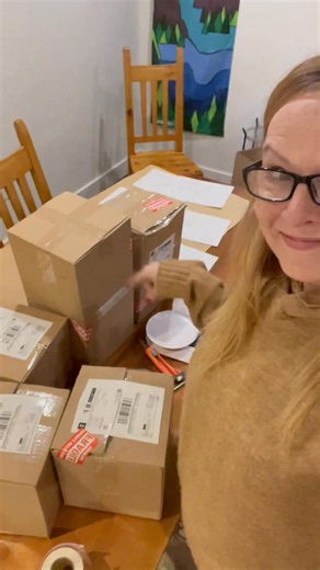 Off to make more magic happen. Susan G, C Johnson, Kim B, Donna M and Kara E your packages are headed to the post office! In the kiln: Cynthia H, Peggy M, Sue Ann H, Lynn C, Laura S and Lori H! | Michelle Frost