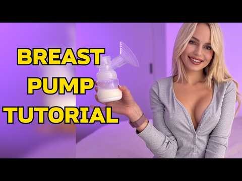 [4K] Breastfeeding with Lexy | Tips & Breast Pump Tutorial | Pump With Me