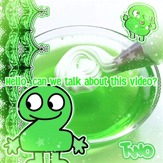 HAPPY EARLY VALENTINES DAY GUYS || ~ 💚2️⃣ #two #bfdi #tpot #slimeramt #fyp ~|| ok BAII have a great night/day