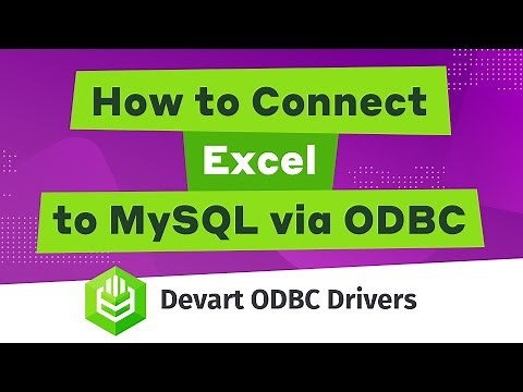 How to Connect Excel to MySQL via ODBC