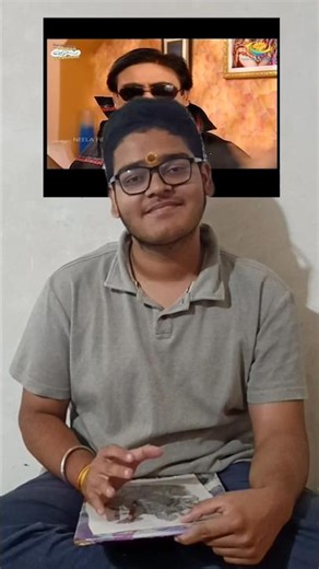 DILIP JOSHI (JHETALAL) DRAWING BY USING BLACK PAINT🖤