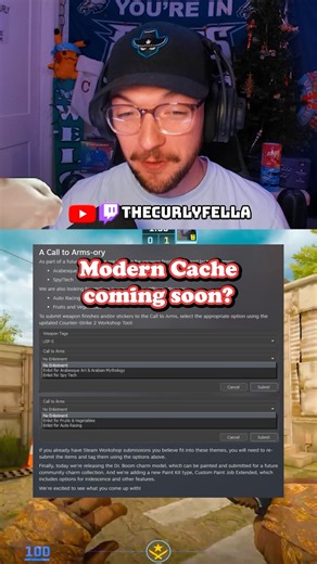 Modern Version of Cache Coming Soon to CS2? 👀 #shorts #cs2 #counterstrike2 #cs2clips #cs2moments