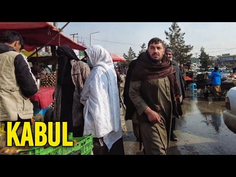 Life in Kabul - Walking Travel Tour of Afghanistan’s Capital Streets 2026[FULL WALK]