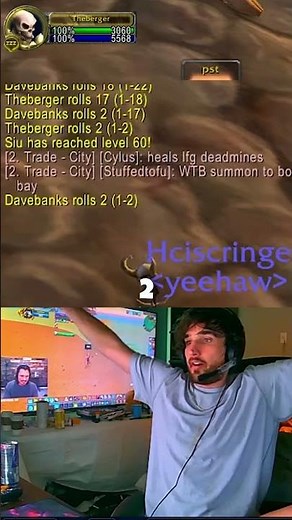 Death Roll Gambling on Classic Hardcore