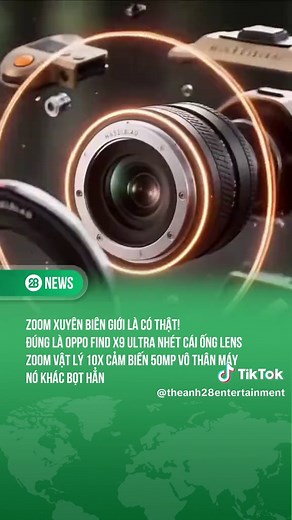 Hay xem phim xuyên không chứ không ngờ giờ tôi còn đi du lịch xuyên biên giới không passport luôn! SUPER ZOOM OPPO FIND X9 ULTRA ĐỈNH!!! #oppofindx9ultra #zoomintovietnam #superzoom #shotonoppo #theanh28 #theanh28news #tiktoknews