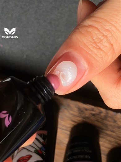 I tried a beginner polygel kit and now I’m obsessed . #NailArt #diynailsathome #nailtech #fyp #foryou