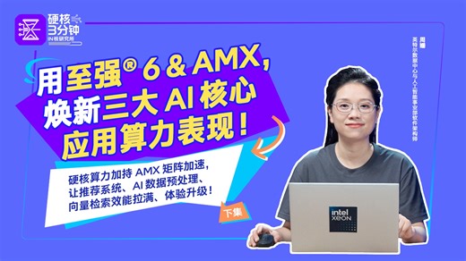 从一维到二维：揭秘CPU里的AI矩阵加速引擎【下集】