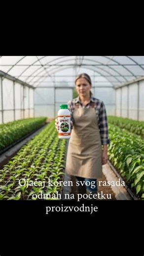 🌱 Slab koren = slab prinos. Ako biljka nema jak i razvijen koren, nema ni pun potencijal – bez obzira koliko je zalivate i prihranjujete. Sprint plus podstiče snažan razvoj korena, formiranje novih korenčića i bolju apsorpciju vode i hraniva. Rezultat? Otpornije biljke, brži vegetativni porast i sigurniji prinos. ✅ Jači i razgranatiji koren ✅ Manji stres nakon rasađivanja ✅ Bolja ishrana i brži oporavak biljaka ✅ Pogodno za povrće, voće, ratarske kulture i ukrasno bilje Idealno rešenje za proiz