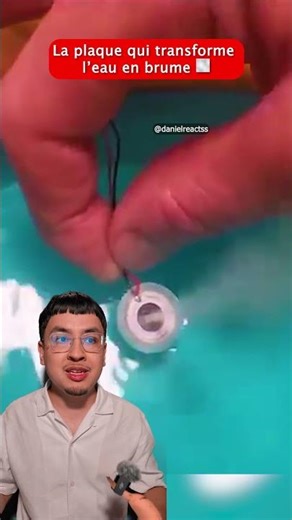 The plate that transforms water into mist 🌫️