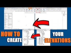 Revit : How to Create elevations in Revit