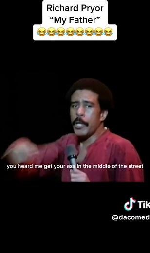 Richard Pryor Hilarious Stand Up Comedy About Father and Jokes
