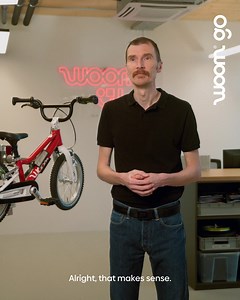 🚲✨ The woom GO bikes make learning to ride safer and easier for your child – all thanks to their well-thought-out design. 💡 | woombikes