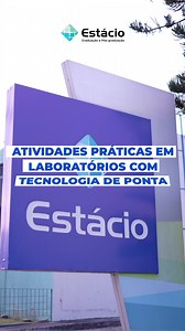 Aproveite a oportunidade e faça sua graduação na melhor faculdade do Brasil. A Estácio já formou de 1 milhão de alunos, e você pode ser o próximo 🌟 Experiência Estácio: Atividades práticas em laboratórios com tecnologia de ponta. Não perca: cursos a partir de R$129/mês! A faculdade que entende sua rotina e cabe no seu bolso✍ Consulte disponibilidade e regulamento no site. | Estácio