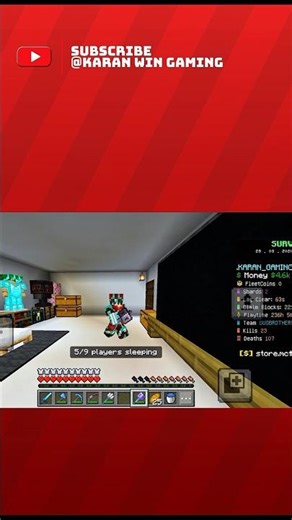 "My New God Armor & Secret Base Revealed! 🛡️🏠" #Minecraft#shots #KARAN WIN GAMING to