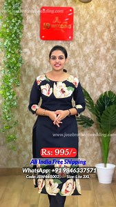 JB Wedding on Instagram: "Black colour two pcs set in cotton material..neck boat neck..slevees 3/4..slitted with lining kuthi.. Rate- 995/- Size - L to XXXL Pdt code- JBW461002 -------------------------- Pls contact WhatsApp Number: 9846337571 --------------------------- We will not contact you from other numbers, beware of fraudulent activities. Disclaimer: there will be slight differences in colour due to lighting or your device display settings. #jbwedding #josebrothers✨ #Thiruvambady #Kozhik