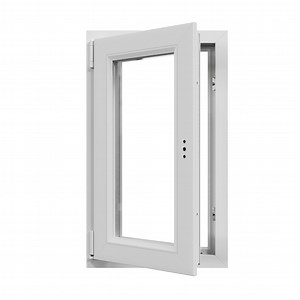 Fenêtre PVC Primo blanc H.75 x l.40 cm 1 vantail tirant gauche | Leroy Merlin