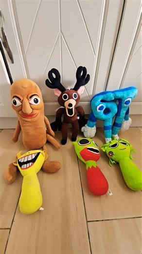 Tung Tung Tung Sahur doesnt like Horror Sprunki Simin toy 🤣 #italianbrainrot #sprunki #plushies #67