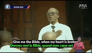 || Give Me the Bible || DCLM Choir, Rivers State NGR || Monday Bible Study, St James Series, Study 5 || Live from Deeper Life Bible Church Headquarters, Gbagada || 05 02 2024 #globalchoir #MondayBibleStudy #BibleStudyWithKumuyi #MBS #BibleStudy #deeperlifebiblechurch #DCLM #EpistleofStJames | Heirs of God's Kingdom