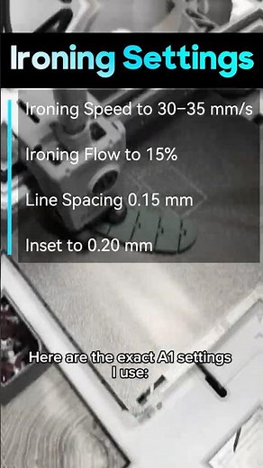 The BEST Ironing Settings for Bambu Lab A1 for a Shiny Look(Quick Guide)