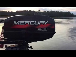 1999 Mercury 3.3hp outboard motor