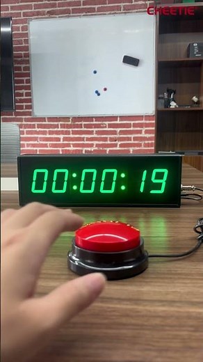 Countdown Timer with Buzzer #timer #clock #arduino #automobile #music #fpv #smartphone #howto #remix