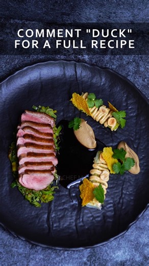 Michelin-trained Culinary Coach | Michal Kováč on Instagram: "Comment “duck” below and I’ll send you the full tutorial for my favorite crispy-skin duck recipe.🫡"
