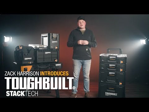 Introducing the ALL NEW ToughBuilt® StackTech System!